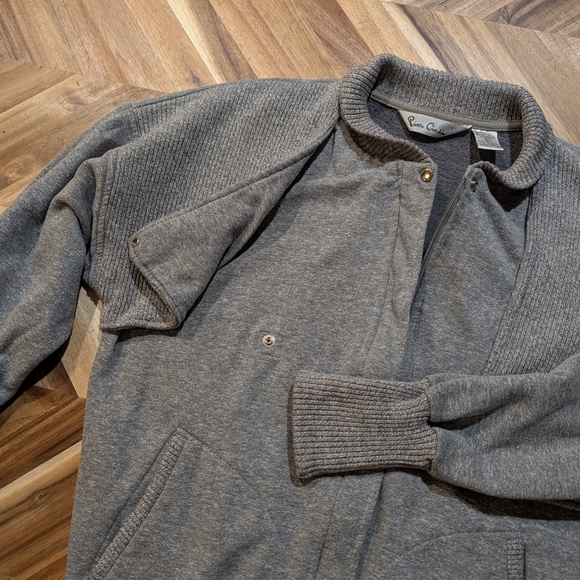 Vintage Unique Pierre Cardin‎ Bomber Sweater - Picture 4 of 12